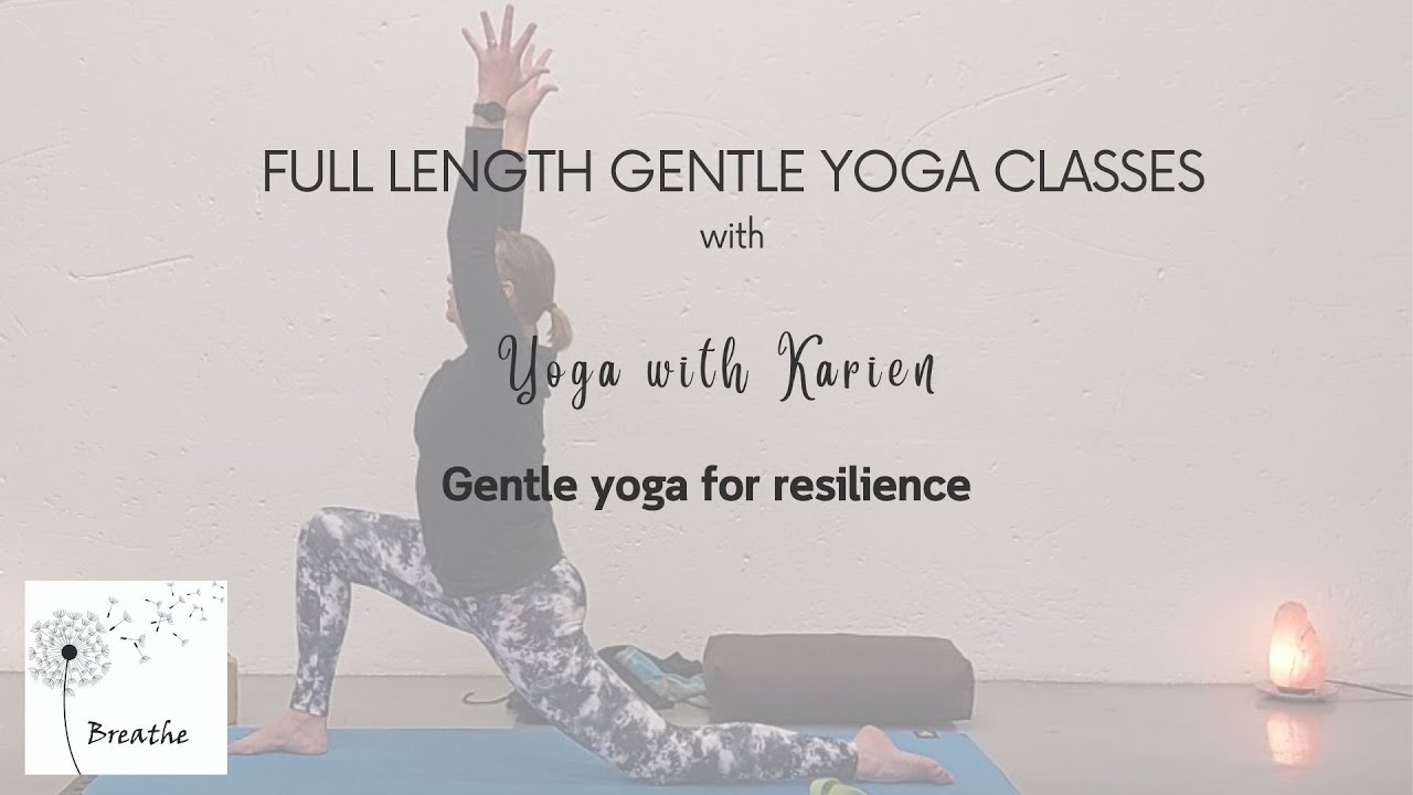 Restorative yoga for resilience