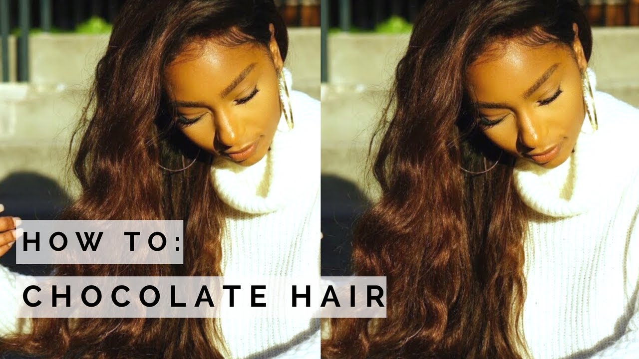How to: Chocolate Brown Hair Tutorial- no bleach| Ali Julia Virgin Hair | iamLindaElaine