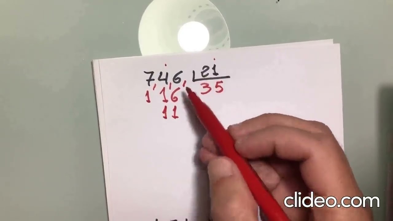 Explicacion divisiones con dos cifras en el divisor