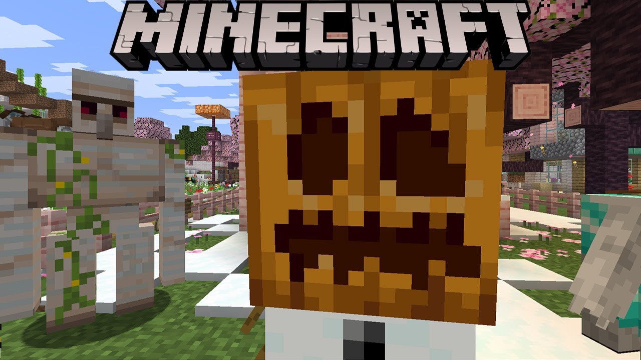 Lots of new things!! Mob heads... Gold Farm... Iron Farm... Breaking the Bedrock ...| Minecraft (89)