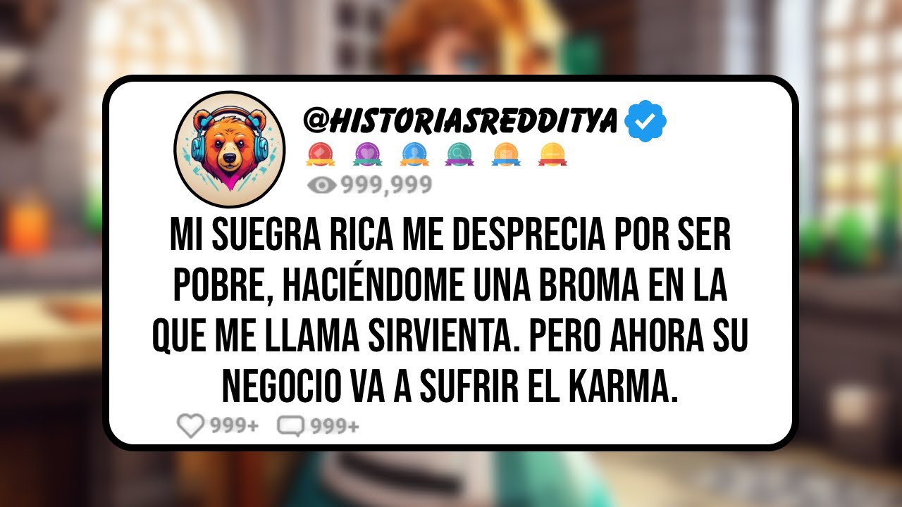 Mi SUEGRA Rica me Desprecia por ser POBRE, Haciéndome una Broma en la que me Llama Sirvienta. Pero..