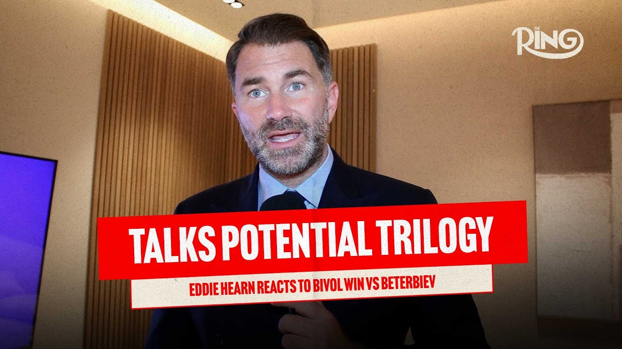 Eddie Hearn BUZZING REACTION To Dmitry Bivol Win Over Artur Beterbiev