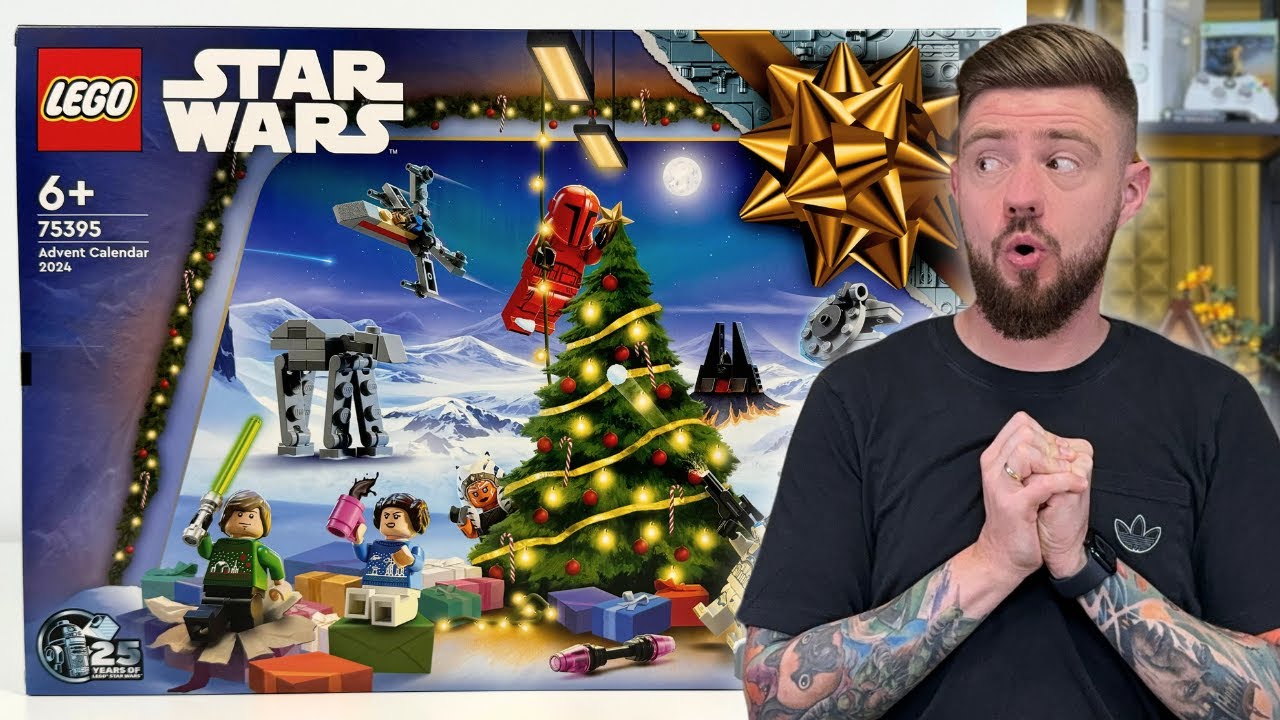 KALENDARZ ADWENTOWY 2024 🤓 LEGO STAR WARS 75395 RECENJZA