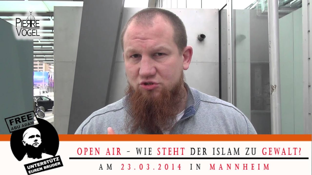 Pierre Vogel - Aufruf Open Air (Free Abu Adam) 23.03.14 in Mannheim + 10 Prediger!