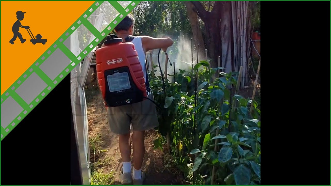 Pompa irroratrice a zaino a batteria GeoTech BS183: come funziona il prodotto con batteria al litio