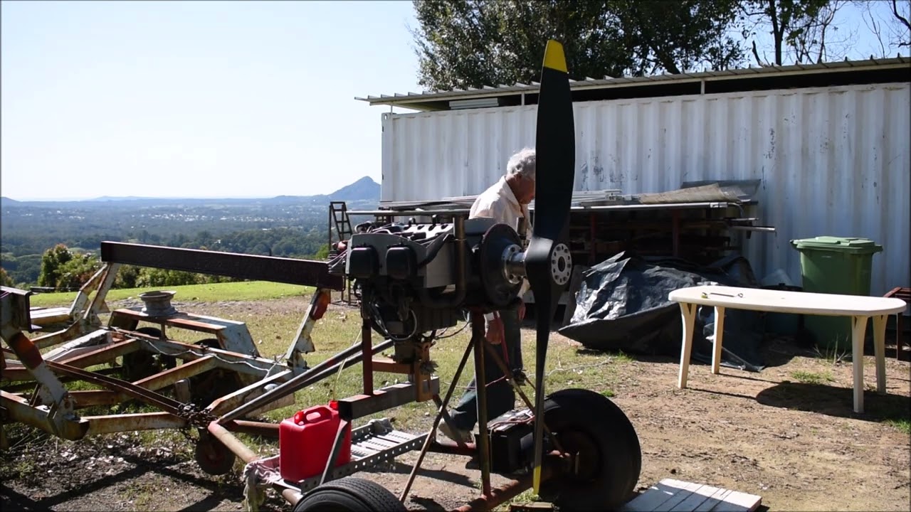 Lycoming 0-320 Startup