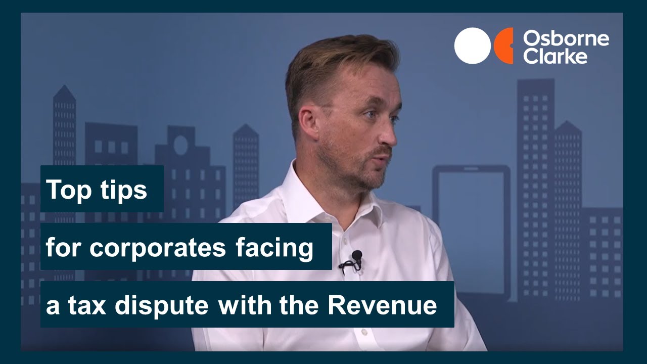 What's different about tax disputes?
