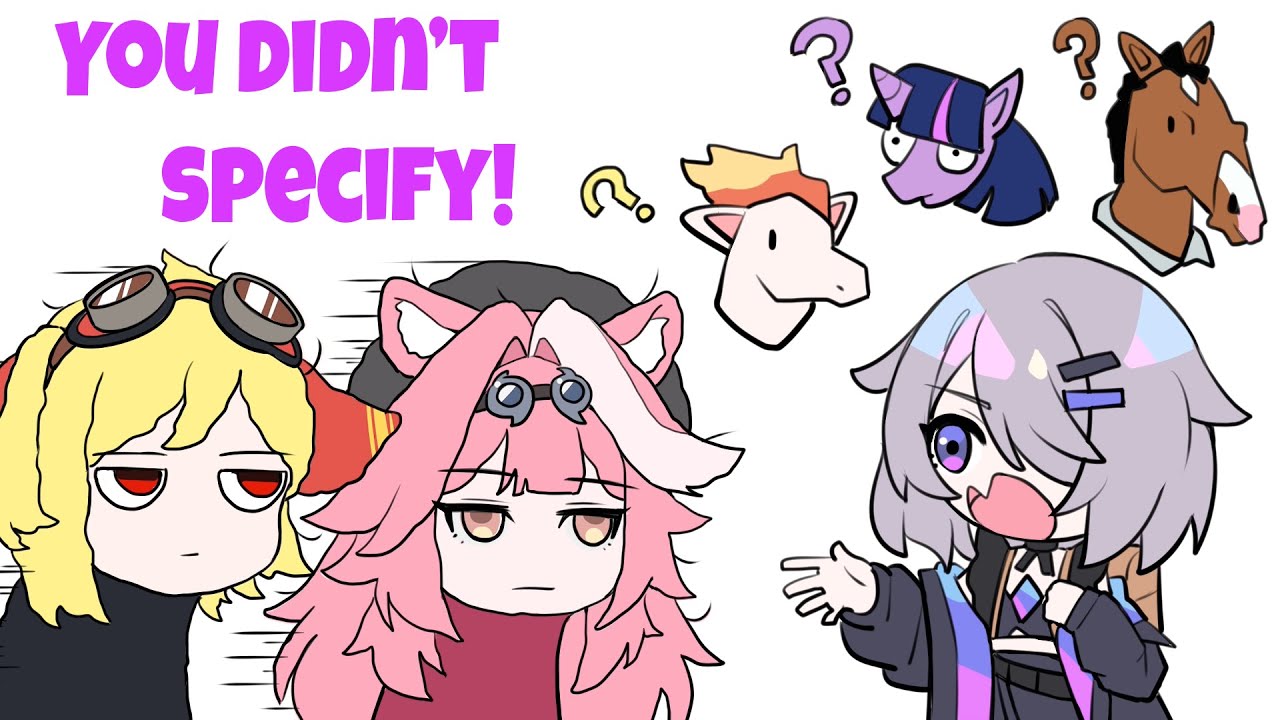 Biboo's Horse Impression leaves Kaela and Raora Speechless [Graondstone Animated]