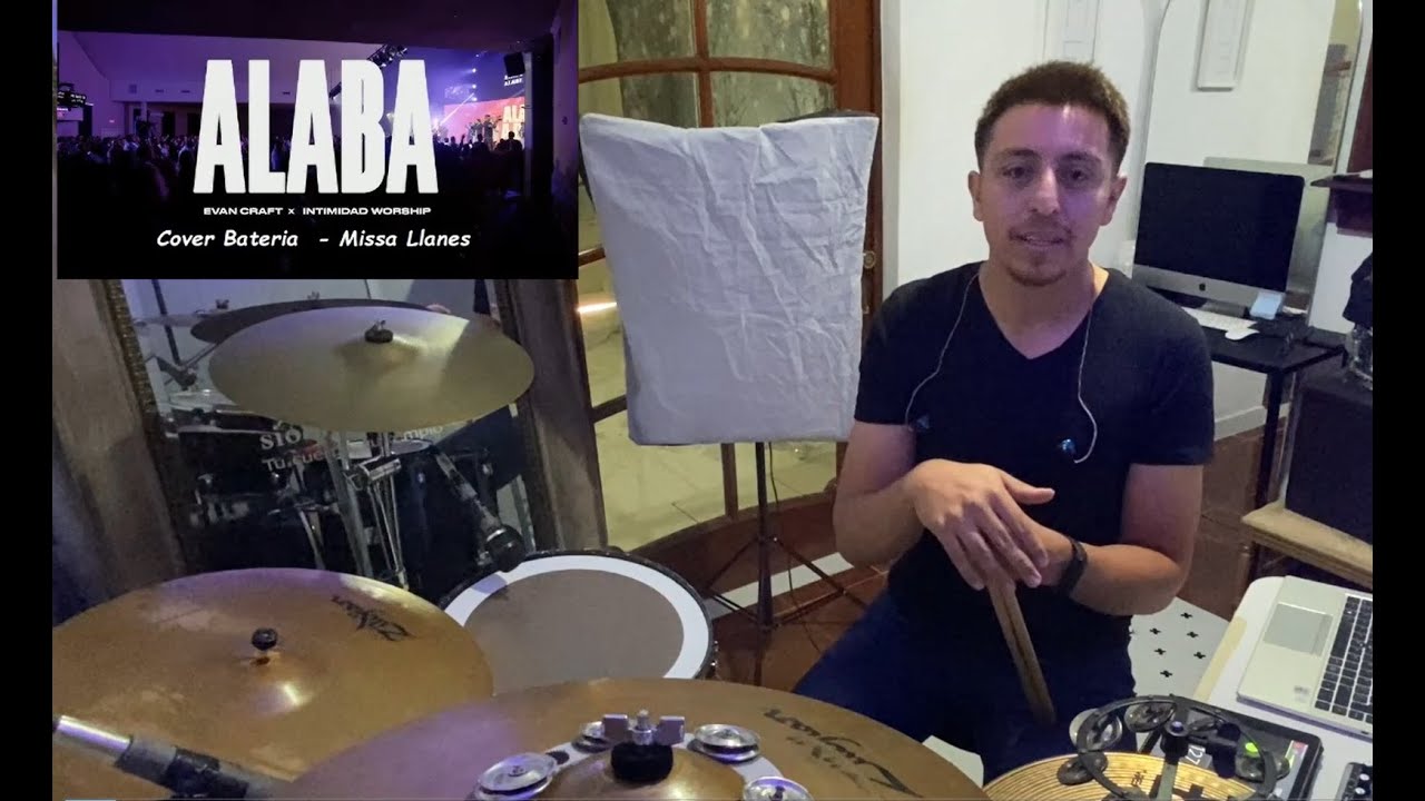 ALABA Evan Craft x Intimidad Worship - Tutorial INTRO BATERIA  Missa Llanes