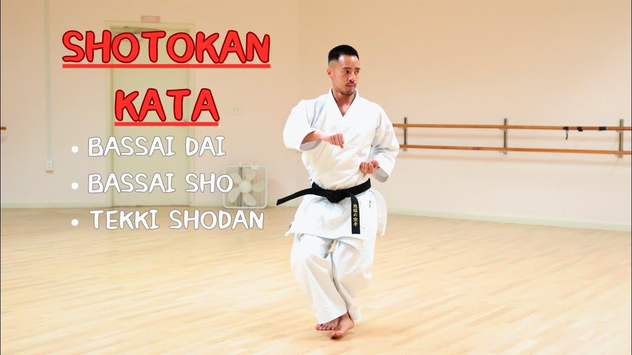 KATA BASSAI DAI, BASSAI SHO, TEKKI SHODAN 🥋♥️