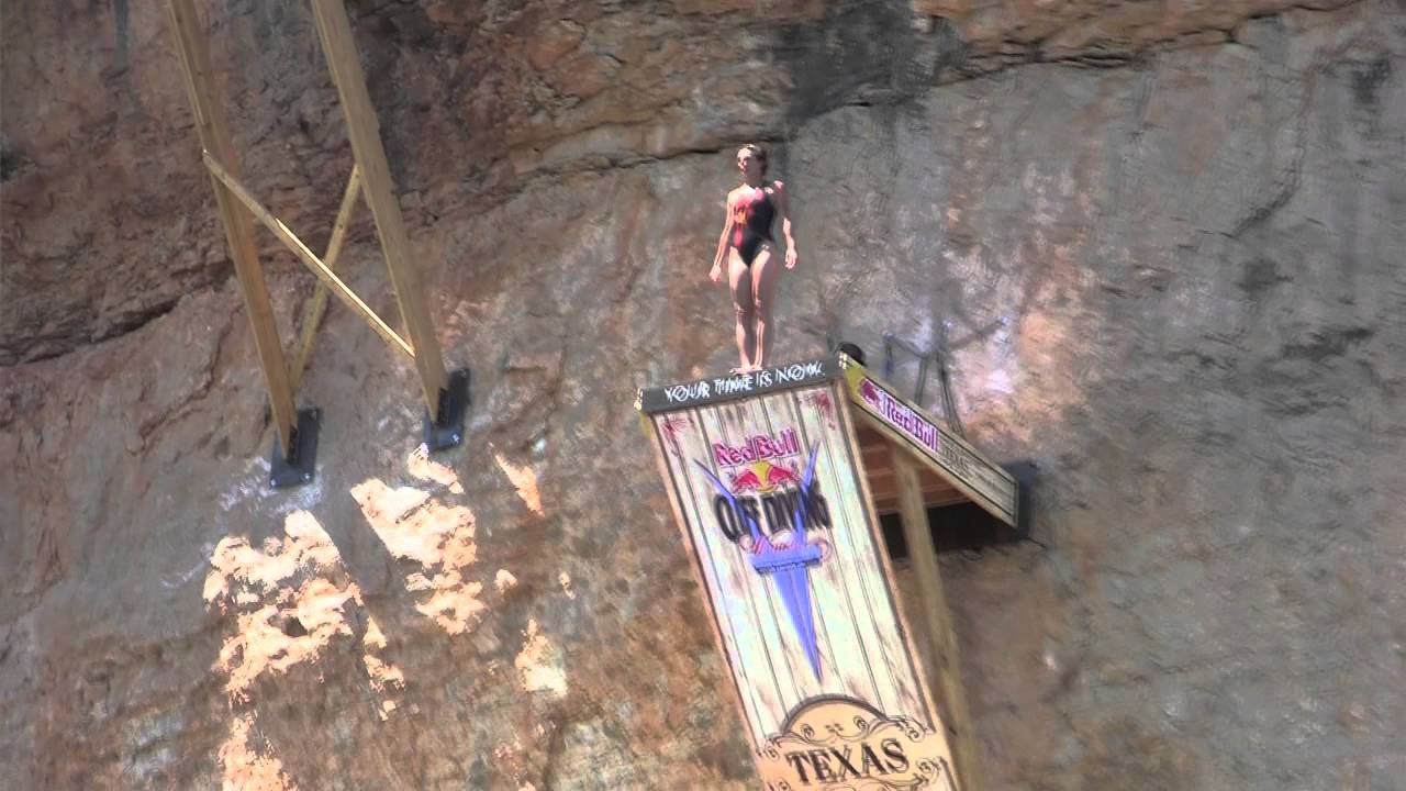 Red Bull Cliff Diver Rachelle Simpson talks up the up-and-coming sport