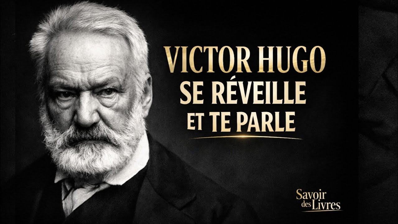 VICTOR HUGO SE RÉVEILLE POUR TE PARLER… CLIQUE ET DÉCOUVRE SES PAROLES ! 📚✨