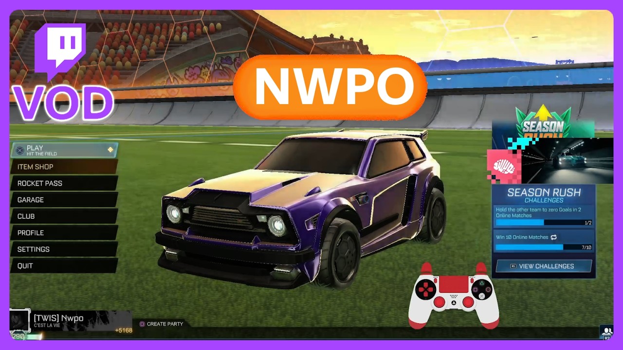 nwpo_rl twitch vod 12/10/2025  | Pro RL VODS
