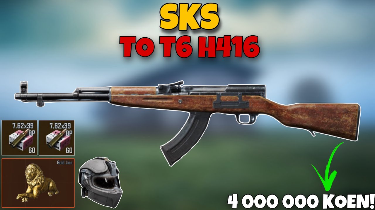 CHEAP SKS MADE T6 H416 CRY IN ARENA BREAKOUT