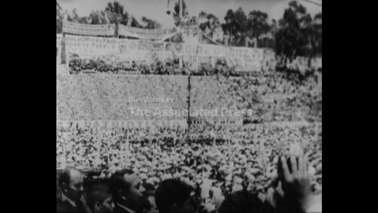 DIAZ ORDAZ - MEXICAN PRESIDENT - NO SOUND