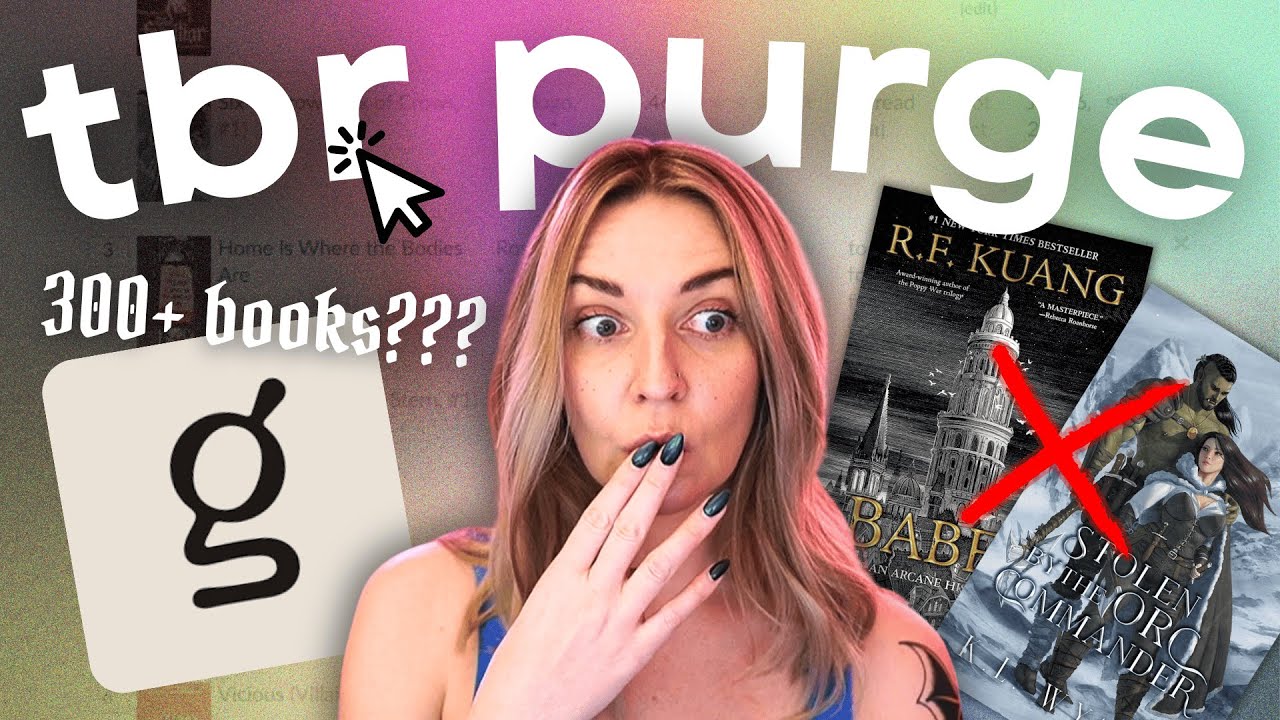 I Cleaned Up My Goodreads TBR Live: Keep / Remove / “Why Did I Add This?”
