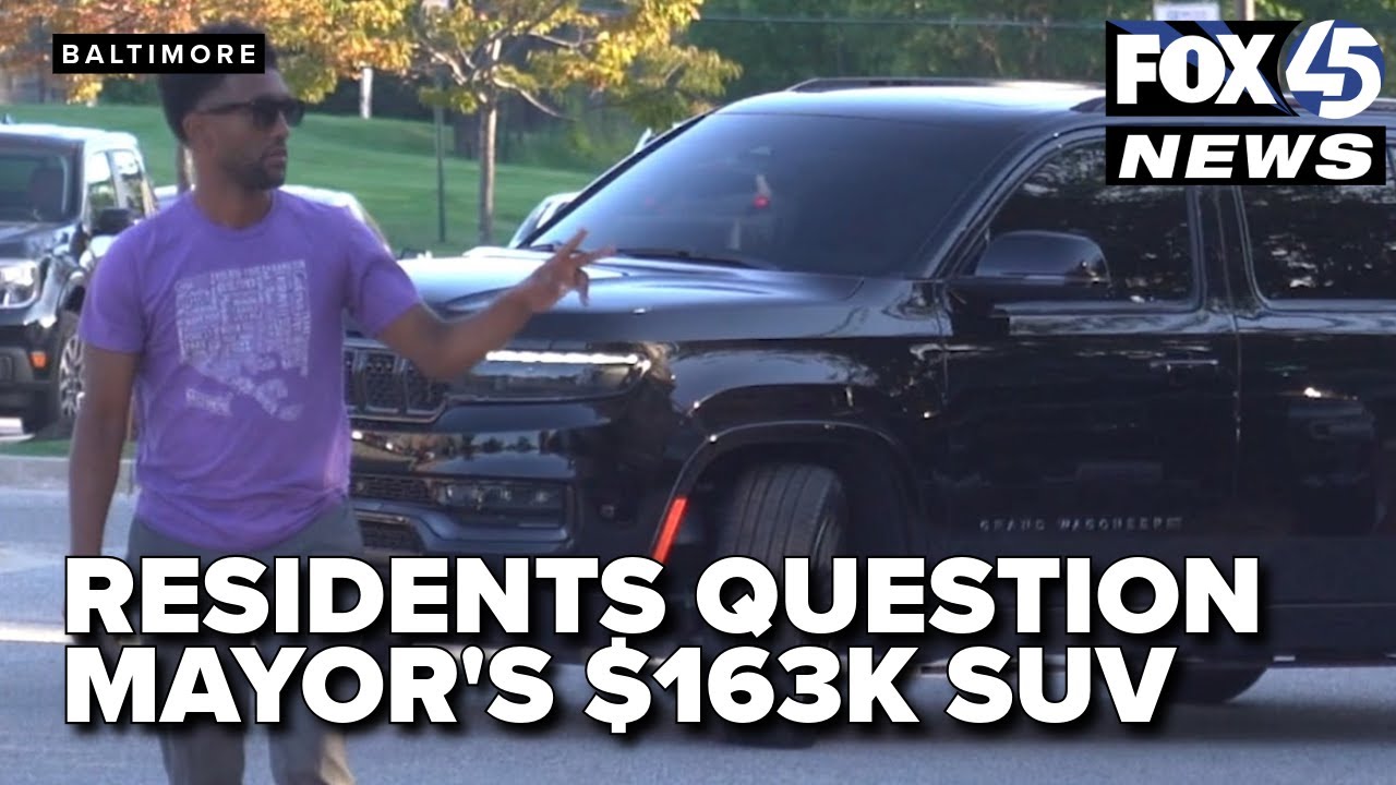 Baltimore city residents question Mayor Scott’s $163K SUV: ‘Not with our money’