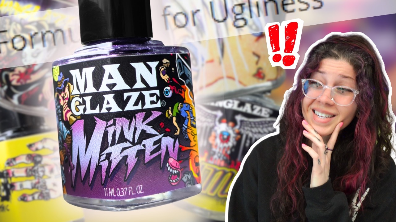 I found a Nail Polish brand FORMULATED FOR UGLINESS. 😎🤘