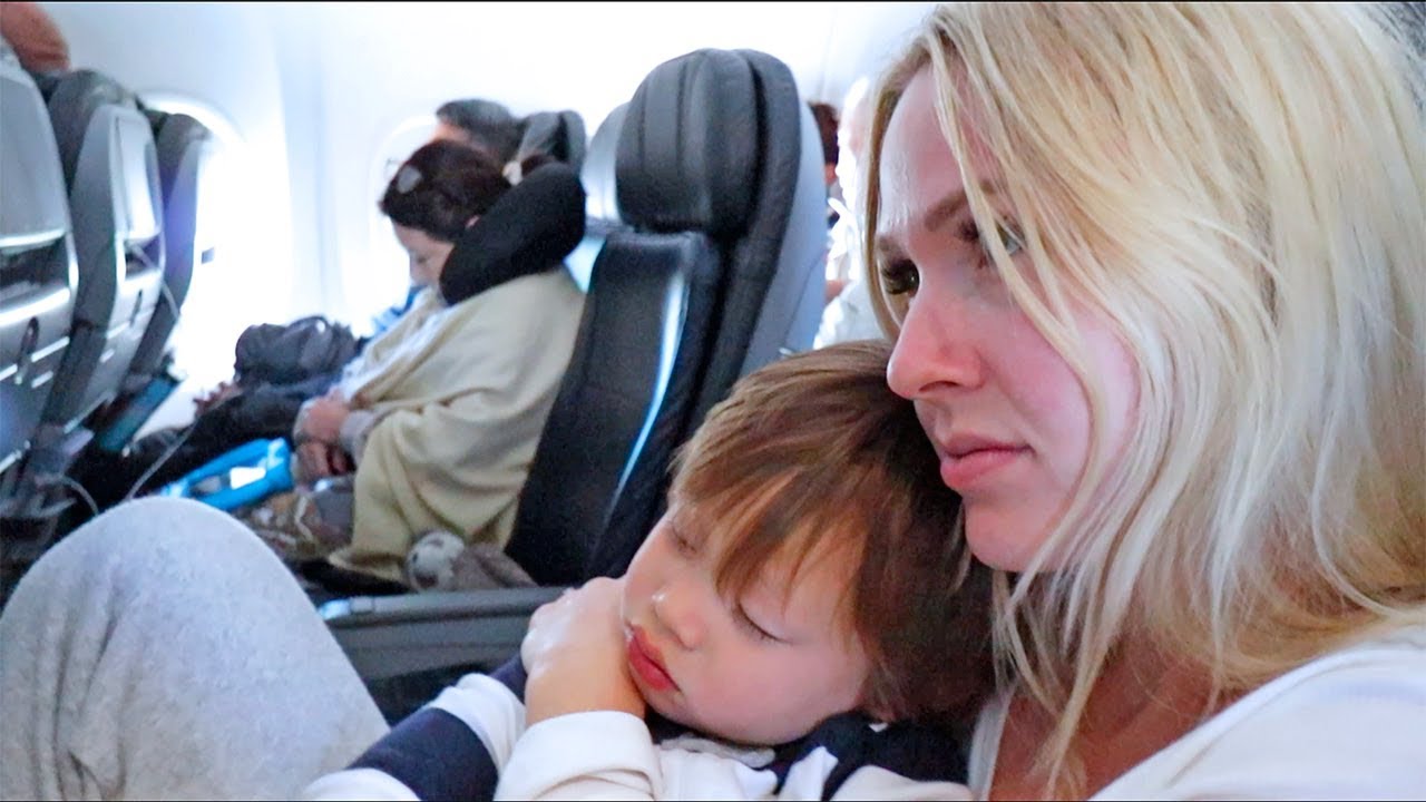 My Kids Got Sick On Our 16 Hour Flight Home