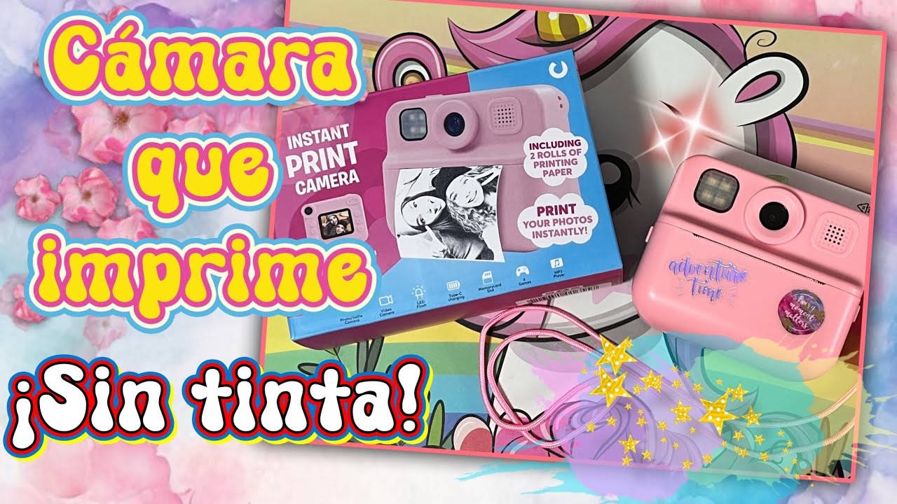 C&aacute;mara instant&aacute;nea SIN TINTA de ACTION 📸🎆🎞️