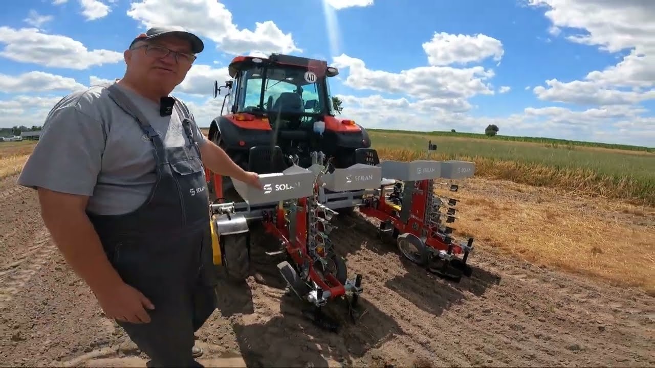 Sadzarka Solan i kosmiczna technologia w Kubota M4