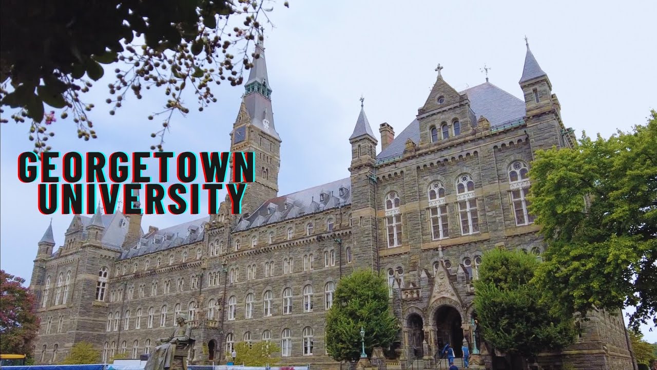 Georgetown University Tour | Neighborhood Walk | A Pretty Town Outside of DC