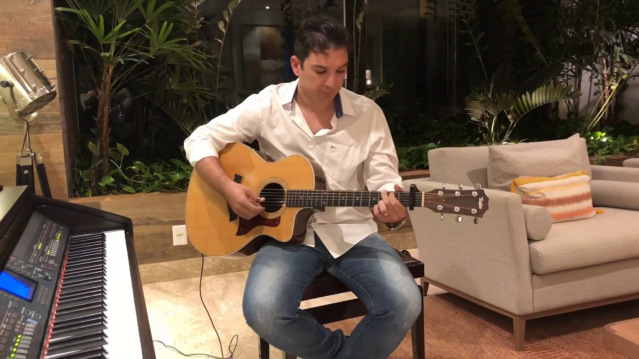 Hino 247 - Se fores tentado - Piano e violão