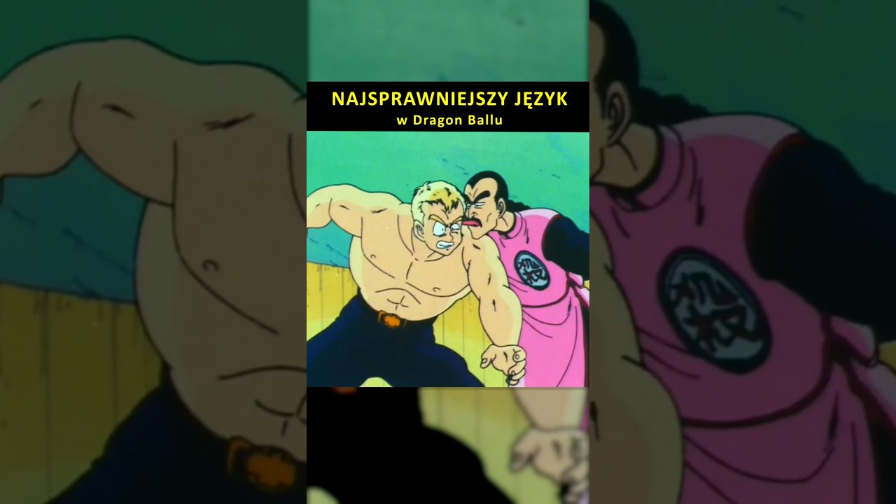 najsprawniejszy JĘZYK w Dragon Ballu #dragonball