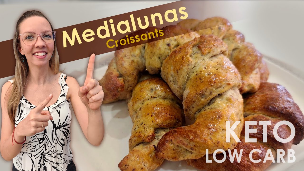 Кето-круассаны ЗДОРОВЫЕ БЕЗ САХАРА и Низкоуглеводные 🥐
