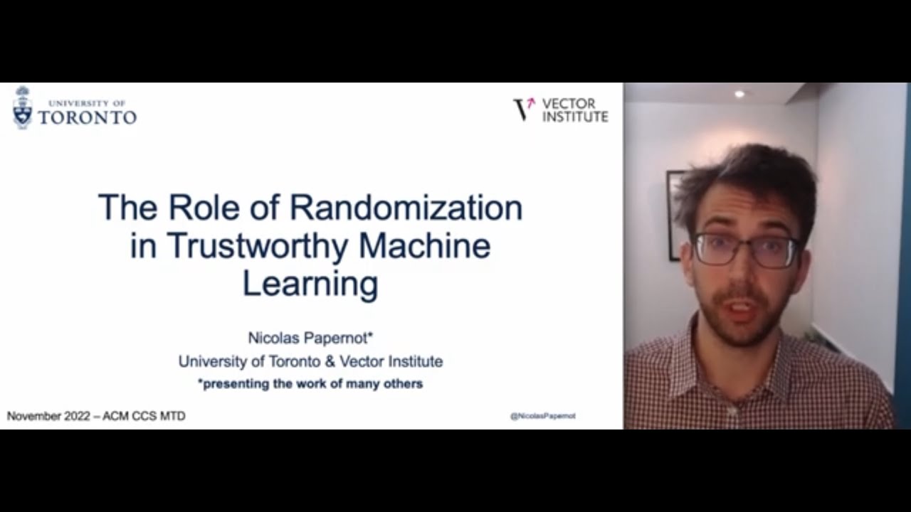 The Role of Randomization in Trustworthy Machine Learning