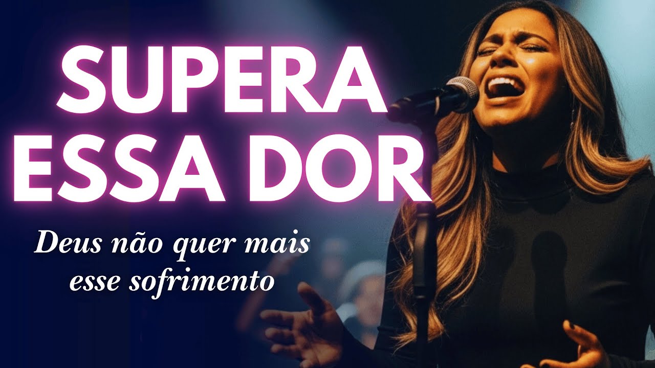SUPERAR DÓI (Mas Deus Sustenta Seu Coração) Música Gospel | Louvor de Cura Inspirado em Aline Barros