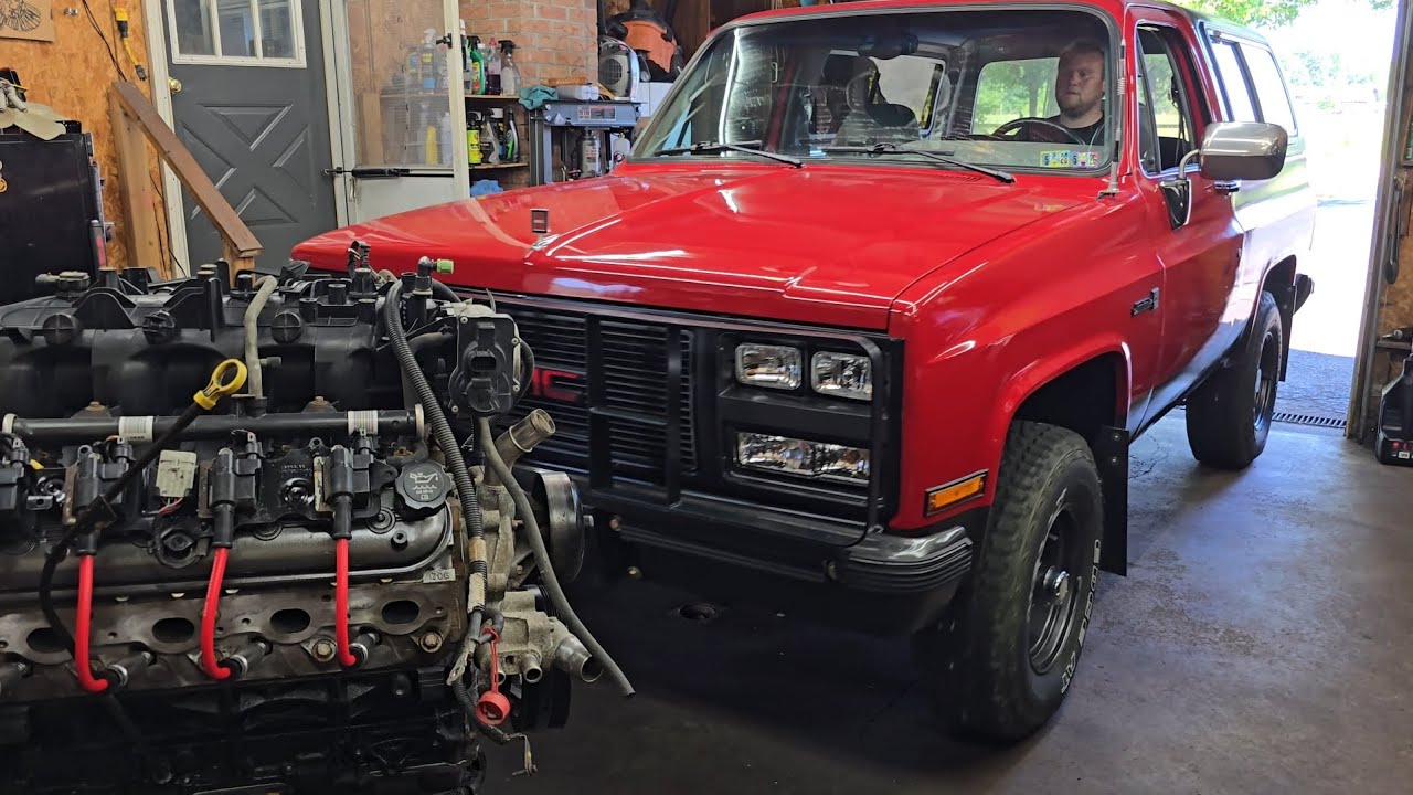The K5 Blazer Gets A New Heart LS Swap Time