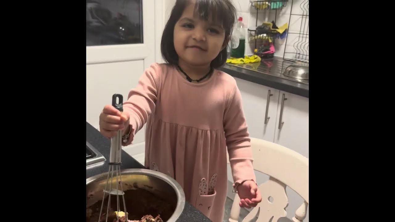 Making cake together 🎂