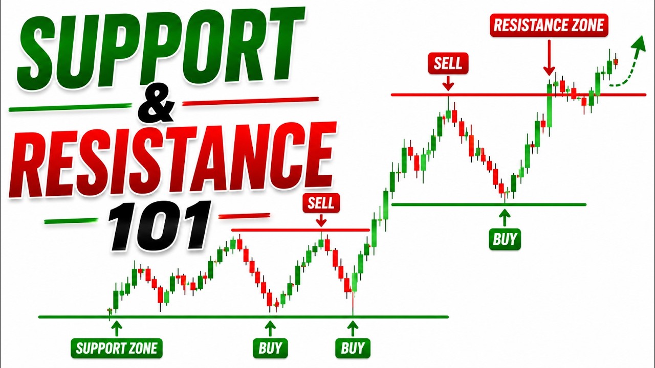 MASTERING SUPPORTS AND RESISTANCES IN 2026!