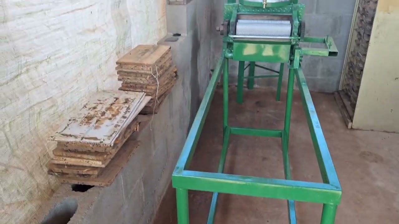 Está quase pronta a máquina de cera!!!