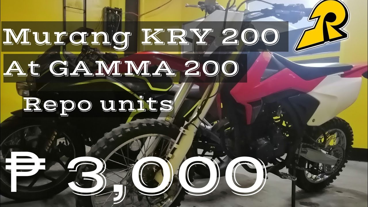 Murang Repo KRY 200 | GAMMA 200 mababang monthly