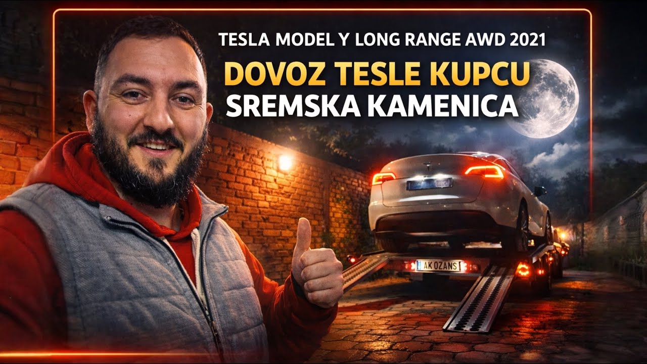 Tesla Model Y Long Range AWD 2021 – Isporuka kupcu