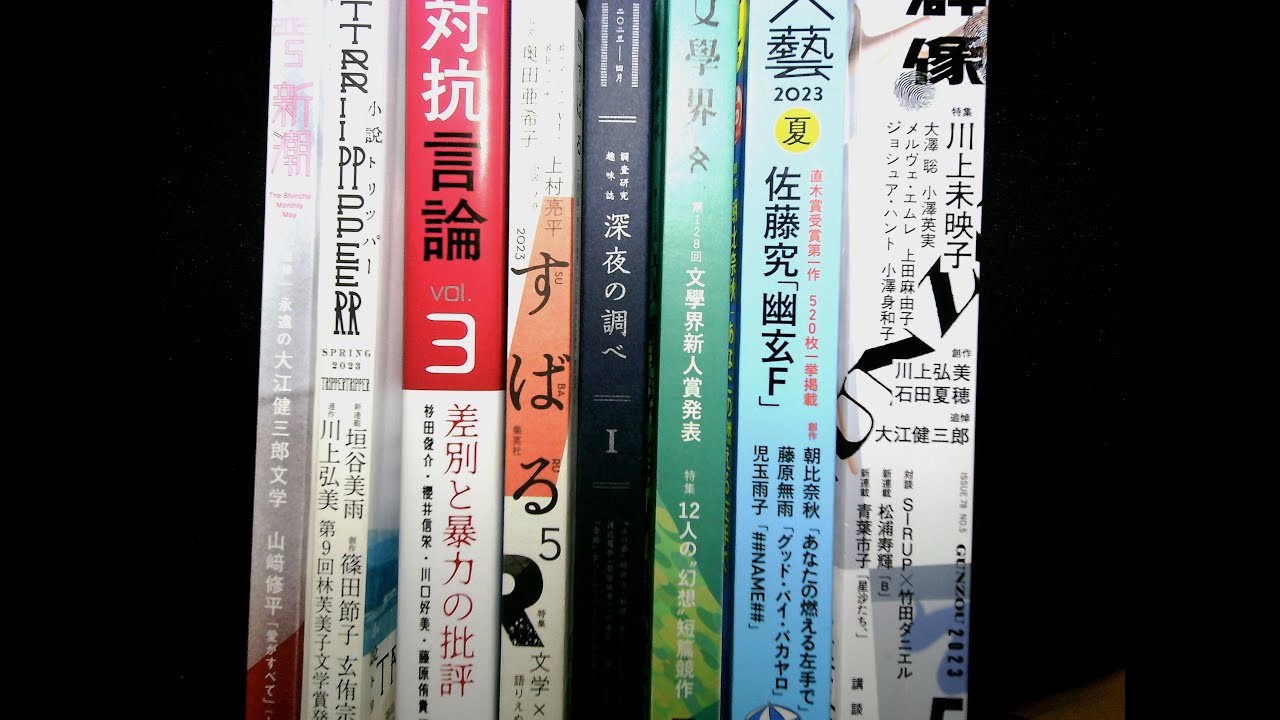 俺の考えた最強の新書の帯文【文芸回顧5月号】