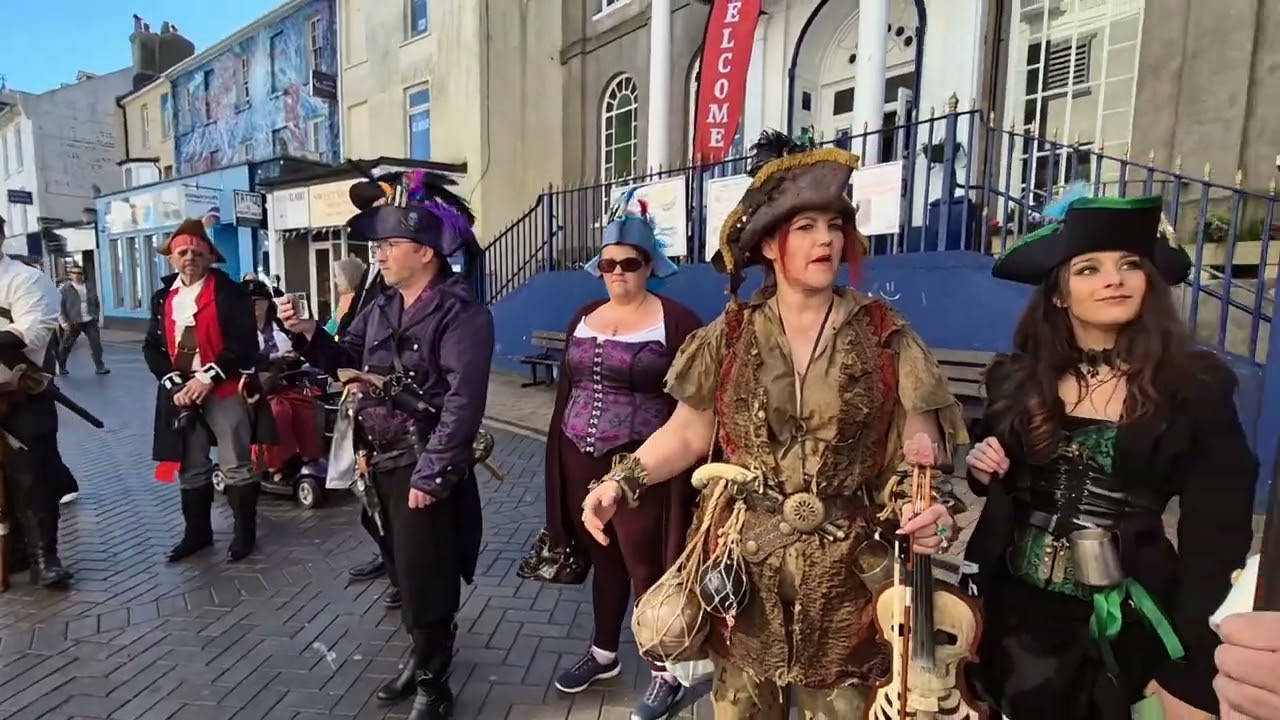 Brixham Pirate Festival 2025 Ft. Reivers' Gallows