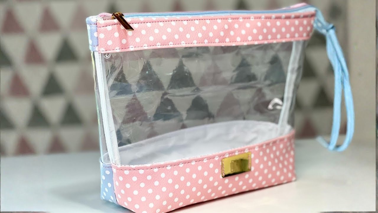 NECESSAIRE FÁCIL | Iniciando na costura | Passo a passo em sintético | Costura fácil | DIY