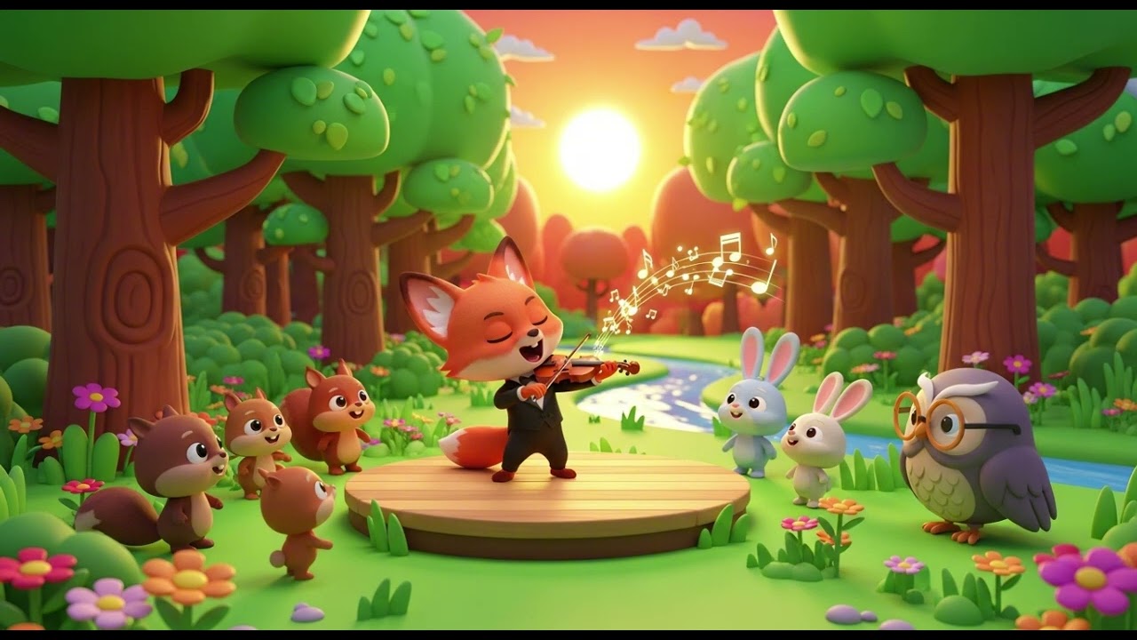 Violin Song 2 🎻 | Fun Music & Learning for Kids | Preschool Songs