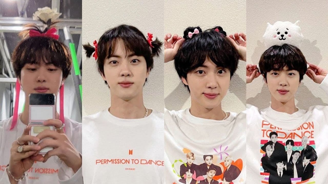 BTS JIN FOCUS PTD on STAGE LA SoFi Stadium Concert