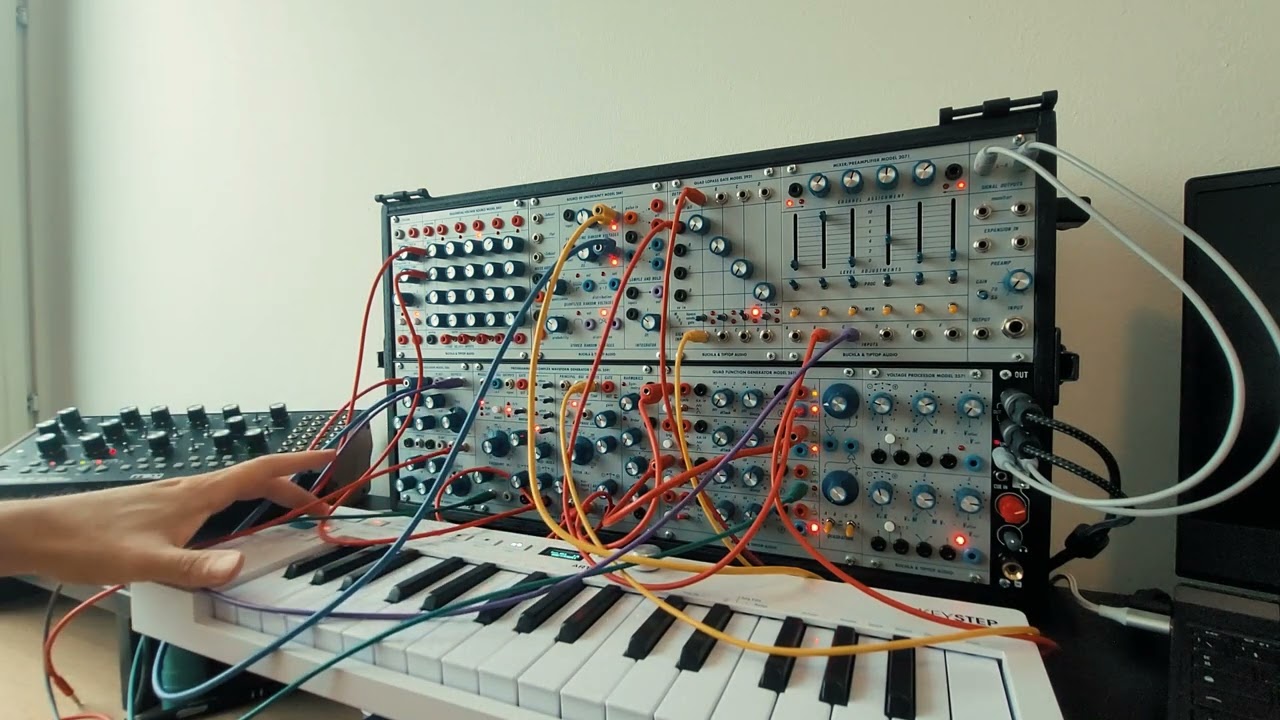 Buchla 259t exploring sounds with explanation