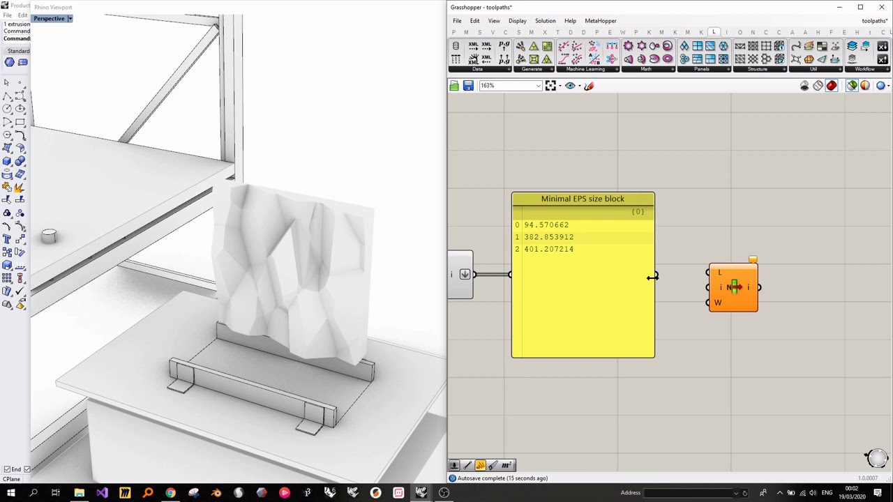 Robotic Milling Kuka PRC toolpath generation - Part 1
