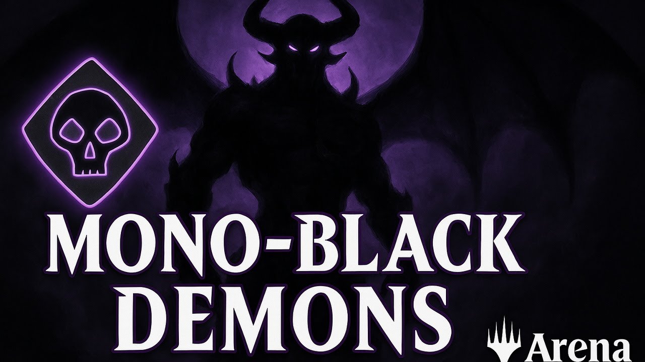 Mono Black Demons is still STRONG in ranked! - MTG Arena