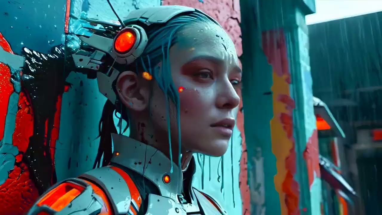 POV Surviving The Glitch: Cyberpunk Thrill Zone | Den Dragon (4K) Enjoy Playlist! #aiart #pov
