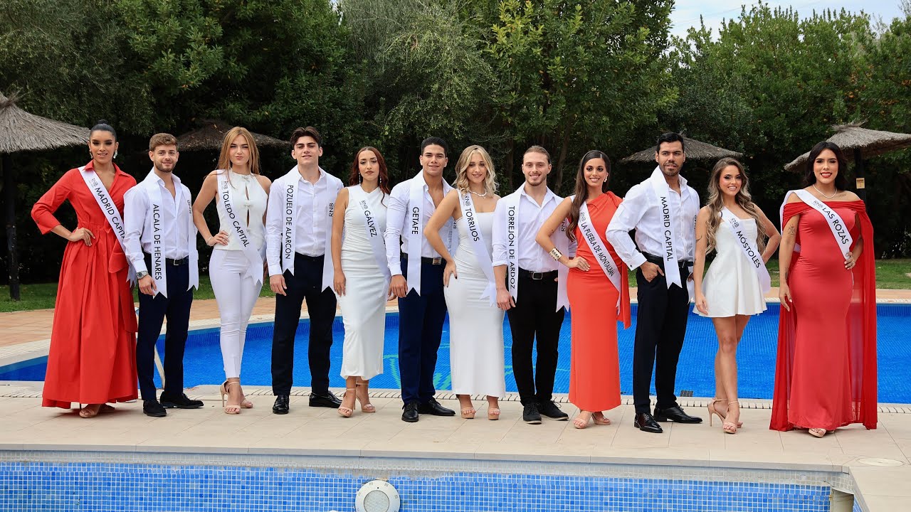 IMPOSICIÓN DE BANDAS MISS MISTER RNB MADRID TOLEDO 2025. 🇪🇸