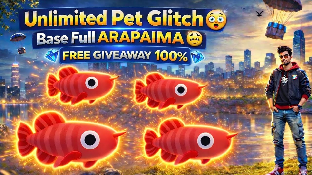 😱 Unlimited Pet Glitch 😱 | Free Fire New Glitch Steal A Pet Giveaway 🥰 #ff #glitch #freefireglitch