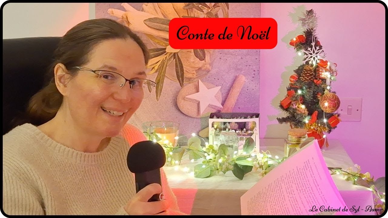 ASMR FR- Conte de Noël - Casse noisette - lecture chuchotée