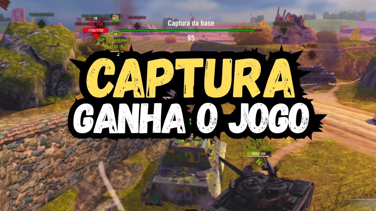 A Captura da base decide partidas no blitz | #worldoftanksblitz 